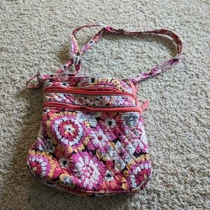 Vera Bradley Triple Zip Hipster Crossbody